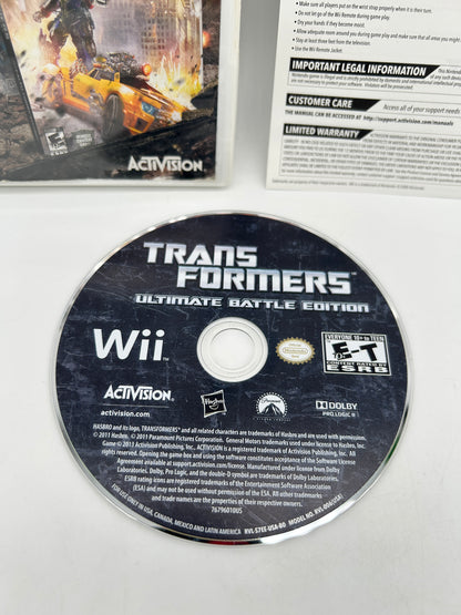 NiNTENDO Wii | TRANSFORMERS ULTiMATE BATTLE EDITION COMBO PACK