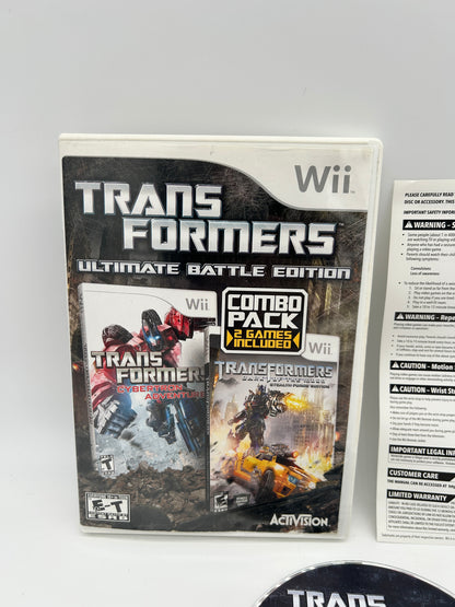 NiNTENDO Wii | TRANSFORMERS ULTiMATE BATTLE EDITION COMBO PACK