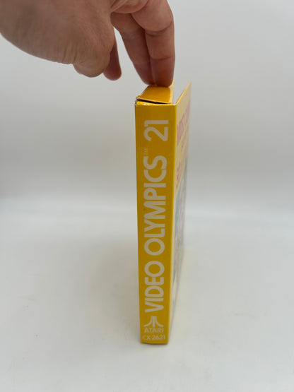 ATARi 2600 | 21 ViDEO OLYMPiCS | TEXT LABEL VERSiON