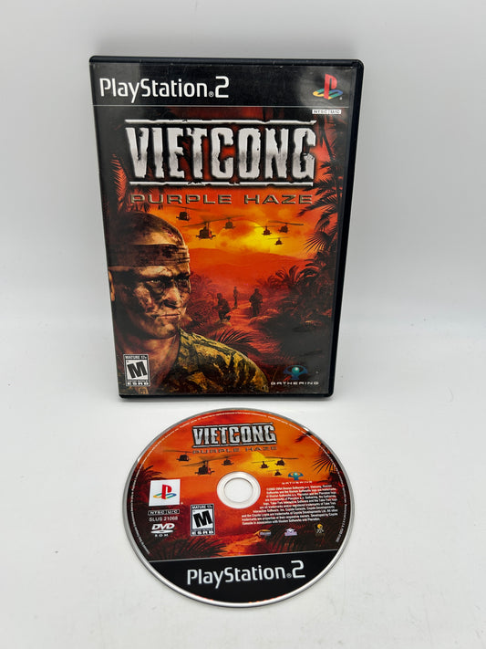 PiXEL-RETRO.COM : SONY PLAYSTATION 2 (PS2) COMPLET CIB BOX MANUAL GAME NTSC VIETCONG PURPLE HAZE