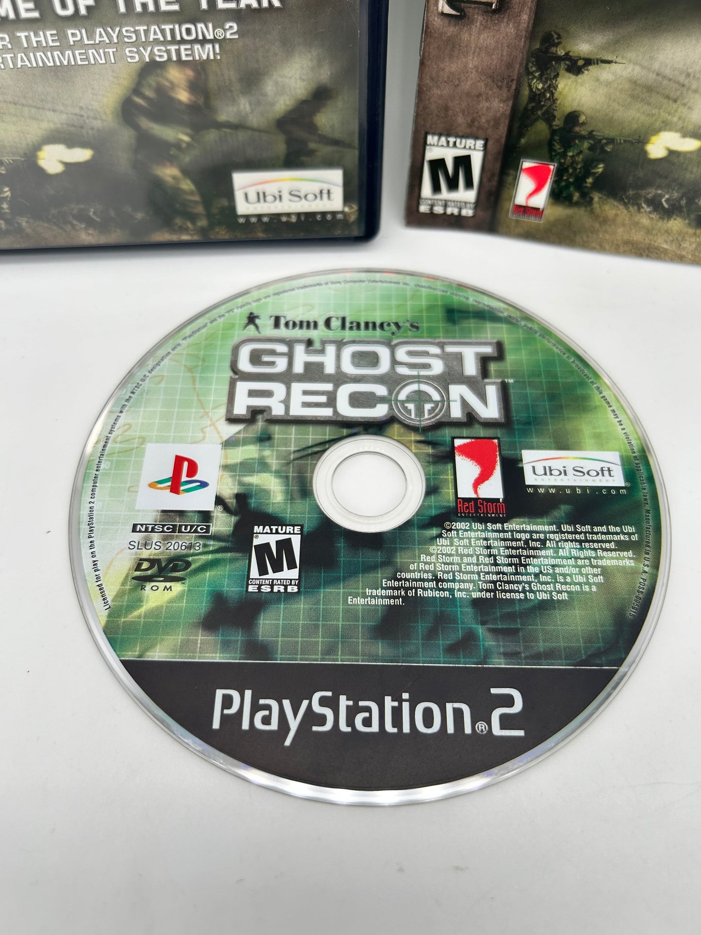 SONY PLAYSTATiON 2 [PS2] | TOM CLANCYS GHOST RECON