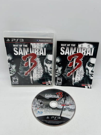 PiXEL-RETRO.COM : SONY PLAYSTATION 3 (PS3) COMPLET CIB BOX MANUAL GAME NTSC WAY OF THE SAMURAI 3