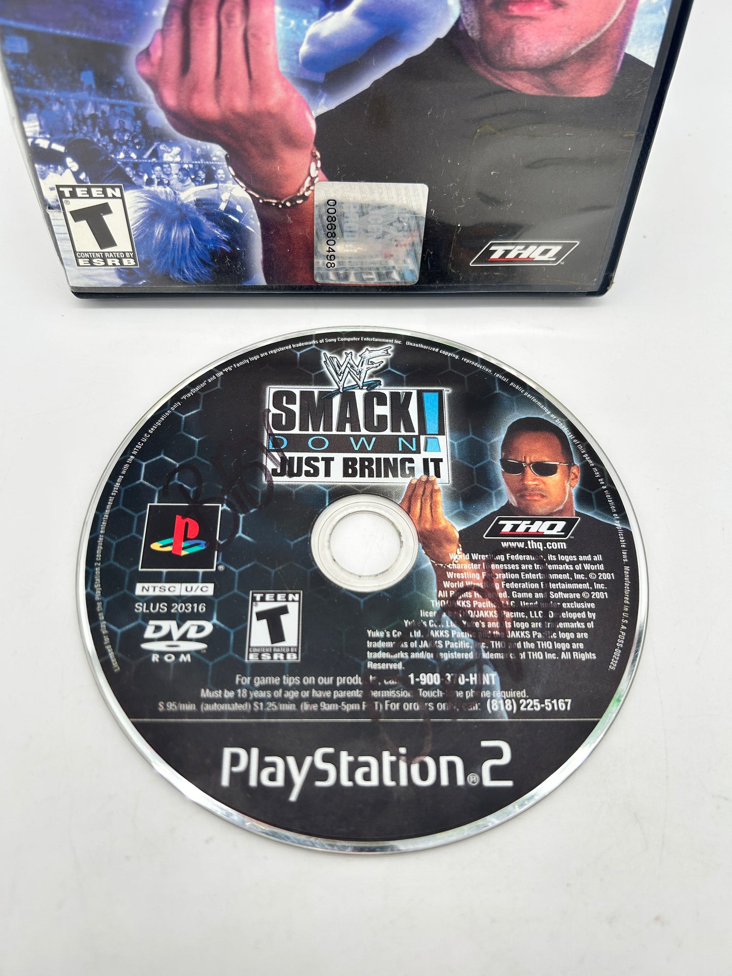 SONY PLAYSTATiON 2 [PS2] | WWF SMACKDOWN JUST BRiNG iT