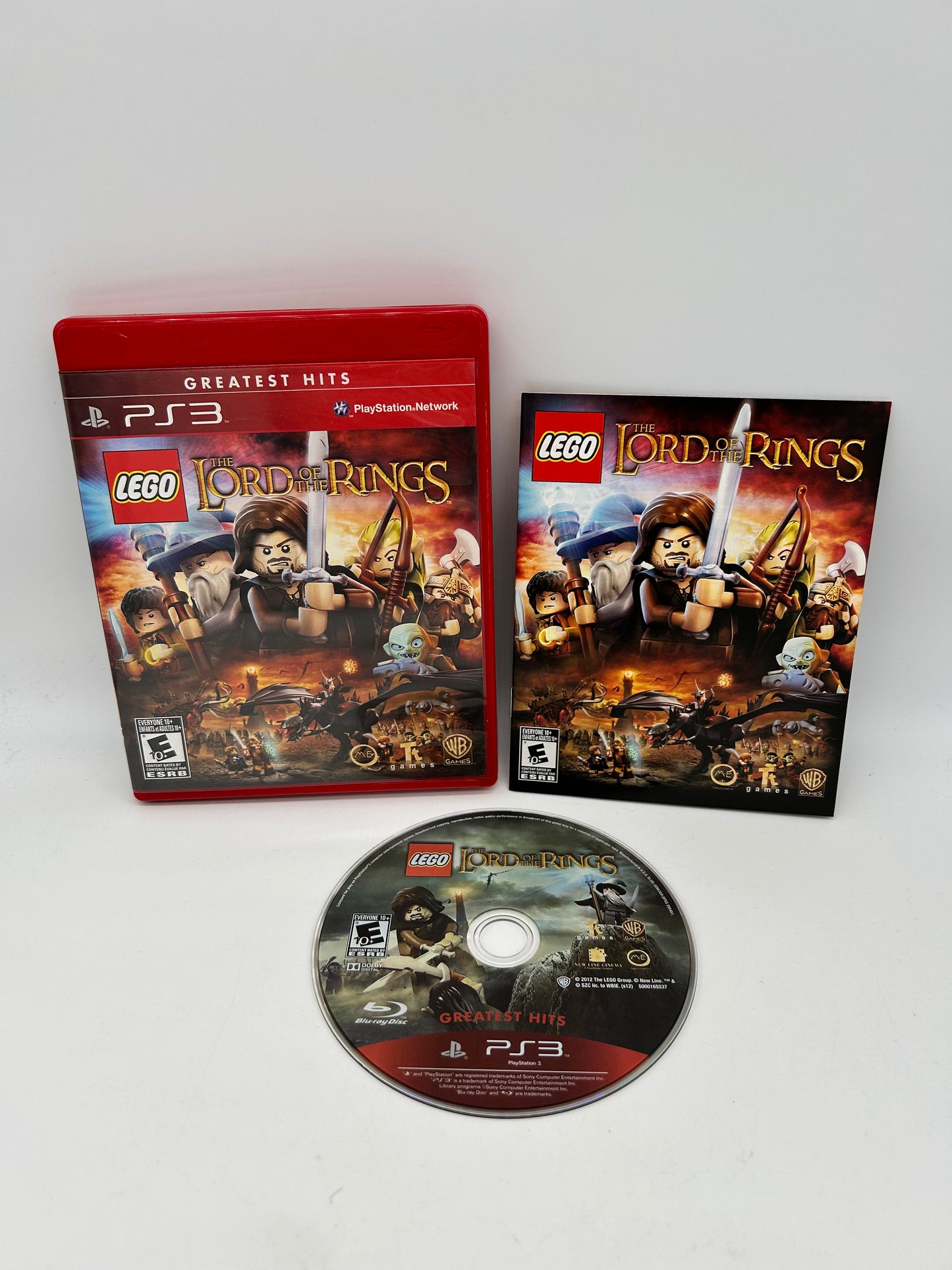 PiXEL-RETRO.COM : SONY PLAYSTATION 3 (PS3) COMPLET CIB BOX MANUAL GAME NTSC LEGO THE LORD OF THE RINGS