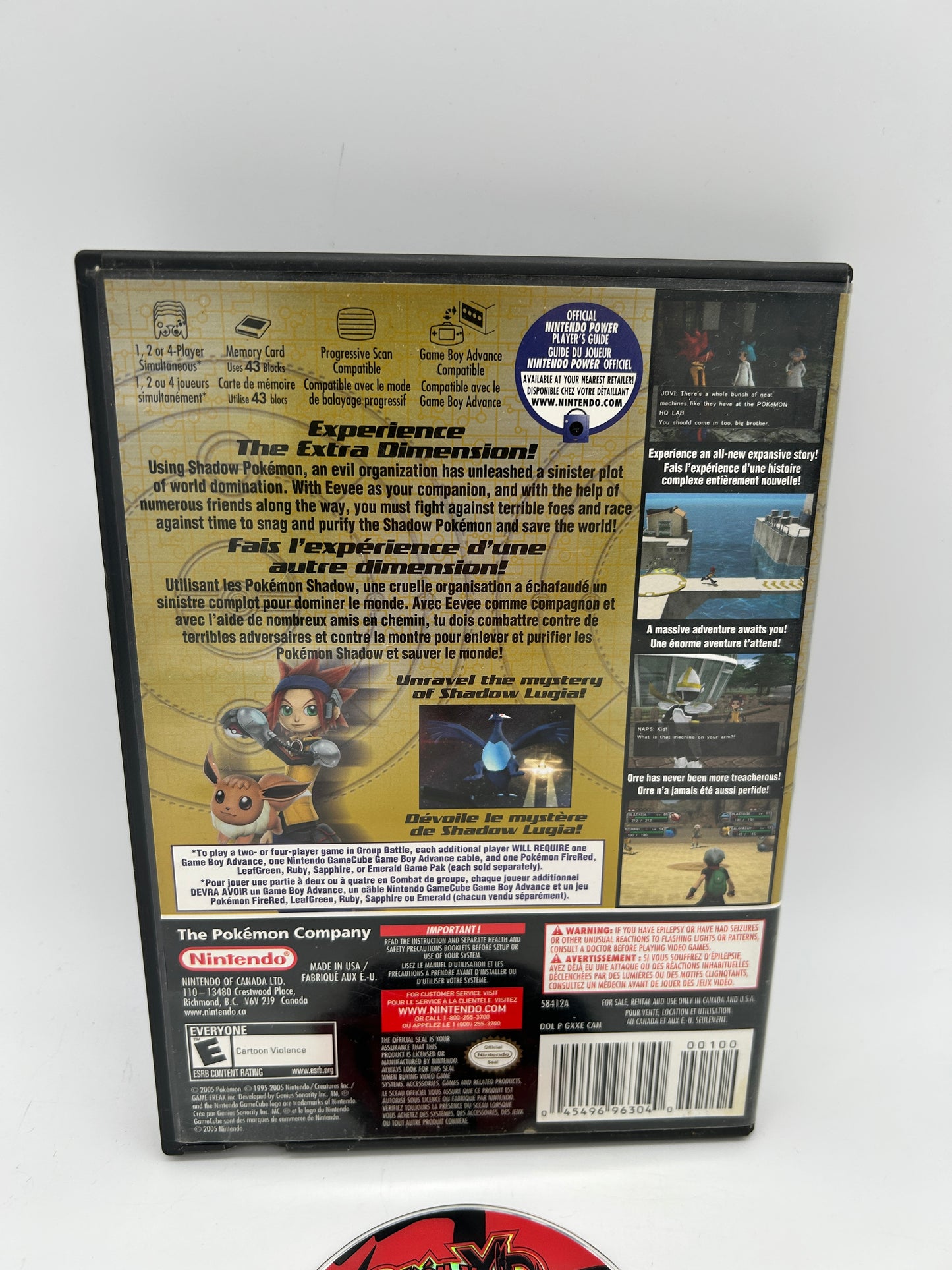 NiNTENDO GAMECUBE [NGC] | POKEMON XD GALE OF DARKNESS