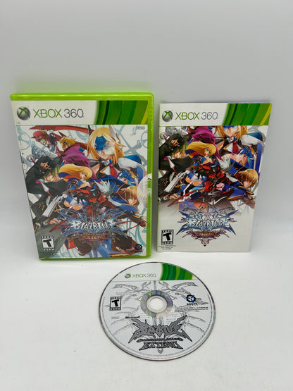 PiXEL-RETRO.COM : MICROSOFT XBOX 360 COMPLETE CIB BOX MANUAL GAME NTSC BLAZBLUE CONTINUUM SHIFT EXTEND