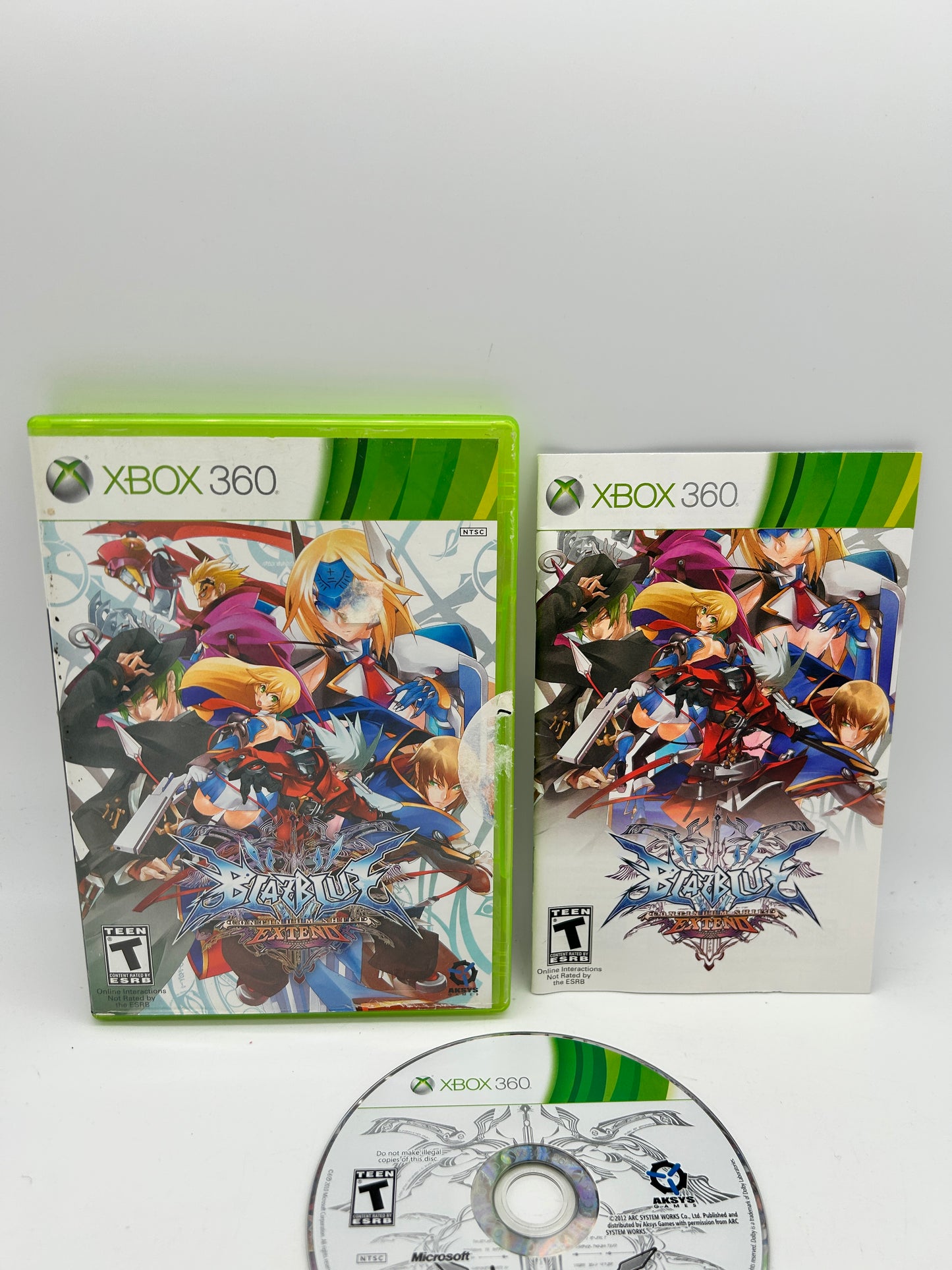 MICROSOFT XBOX 360 | BLAZBLUE CONTINUUM SHIFT EXTEND