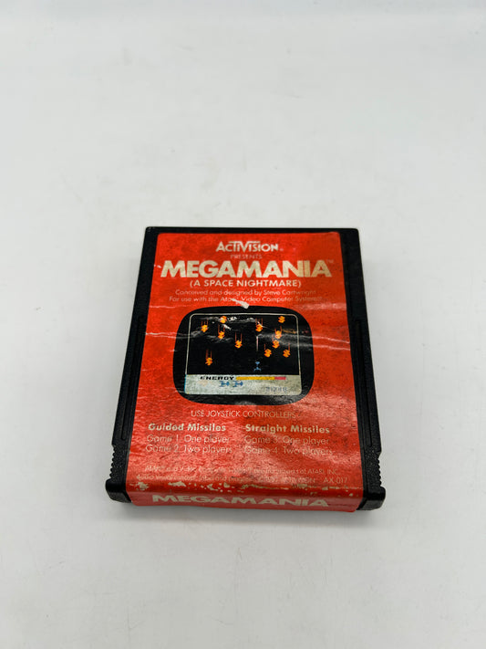 PiXEL-RETRO.COM : ATARI 2600 GAME NTSC MEGAMANIA A SPACE NIGHTMARE