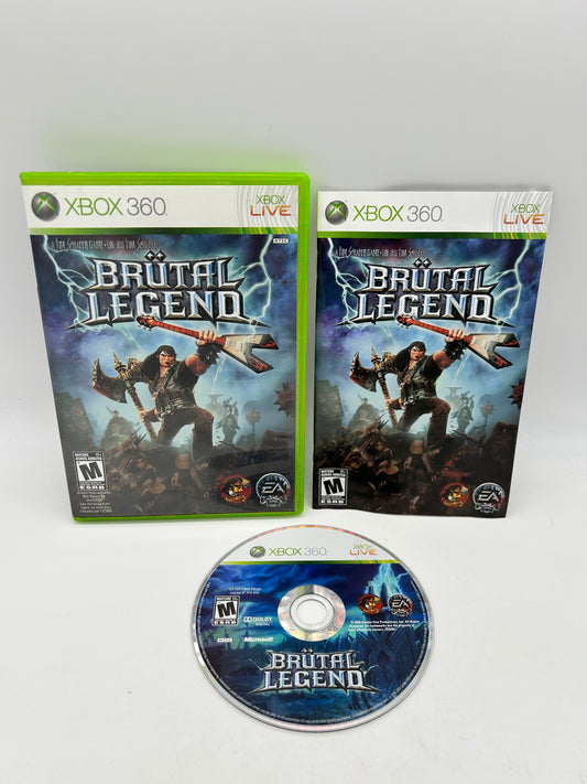 PiXEL-RETRO.COM : MICROSOFT XBOX 360 COMPLETE CIB BOX MANUAL GAME NTSC BRUTAL LEGEND