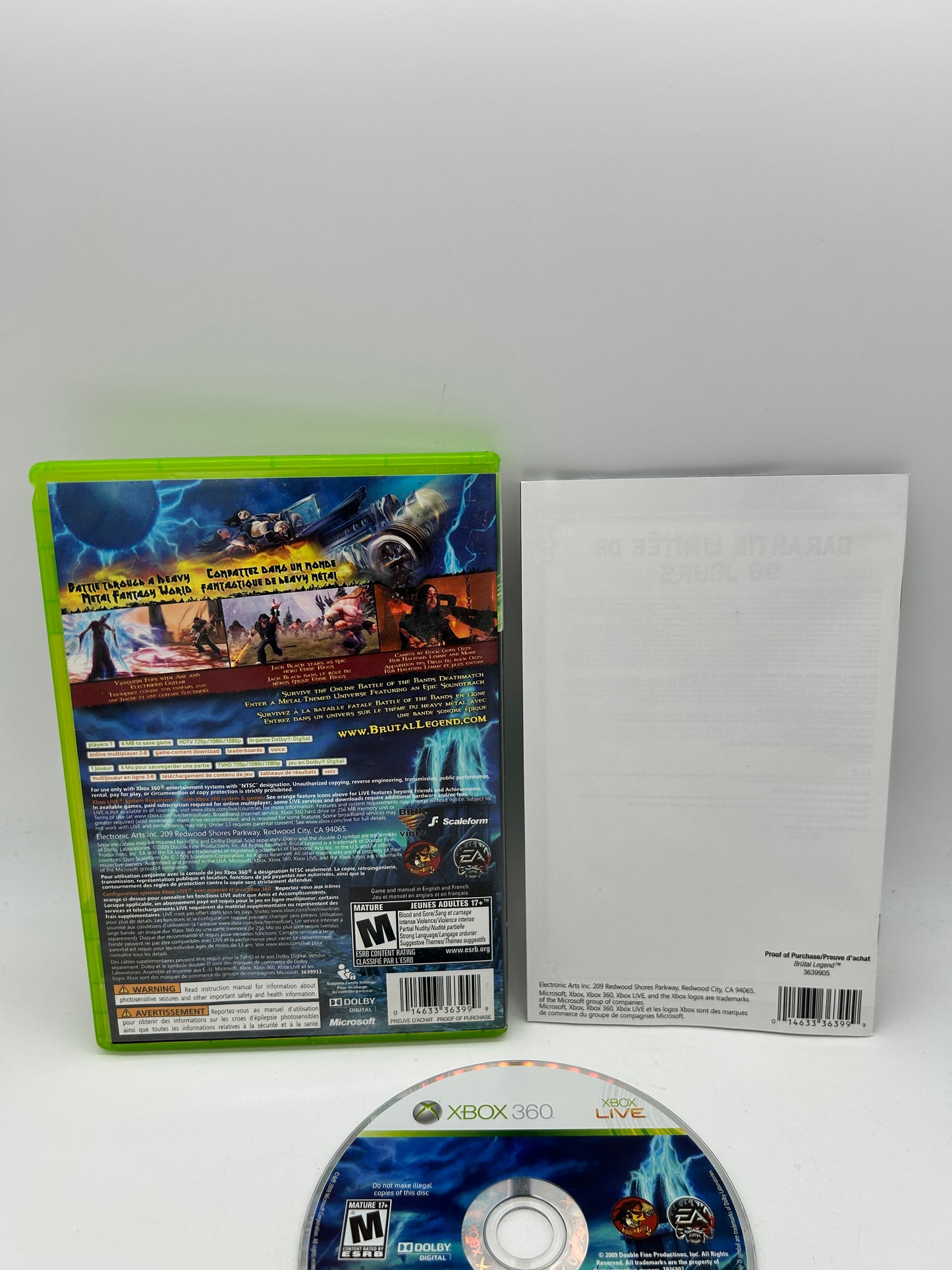 MICROSOFT XBOX 360 | BRUTAL LEGEND