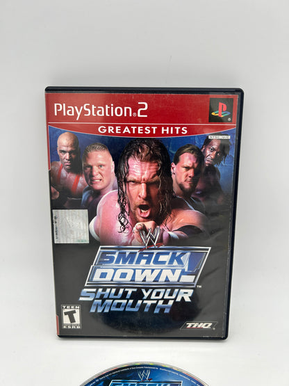 SONY PLAYSTATiON 2 [PS2] | WWE SMACKDOWN SHUT YOUR MOUTH | GREATEST HiTS