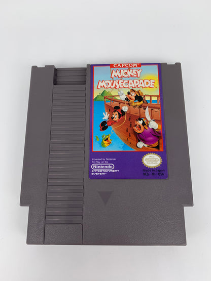 PiXEL-RETRO.COM : NINTENDO ENTERTAiNMENT SYSTEM (NES) GAME NTSC MICKEY MOUSECAPADE