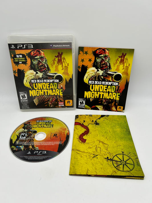 PiXEL-RETRO.COM : SONY PLAYSTATION 3 (PS3) COMPLETE IN BOX CIB MANUAL GAME NTSC RED DEAD REDEMPTION UNDEAD NIGHTMARE