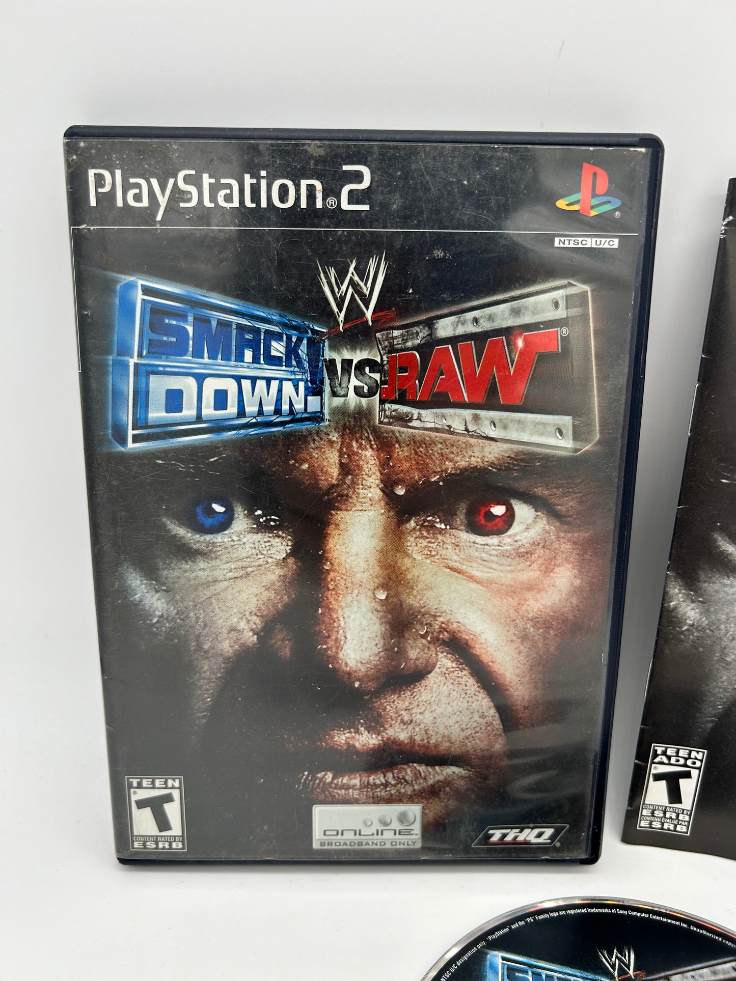 SONY PLAYSTATiON 2 [PS2] | WWE SMACKDOWN VS RAW