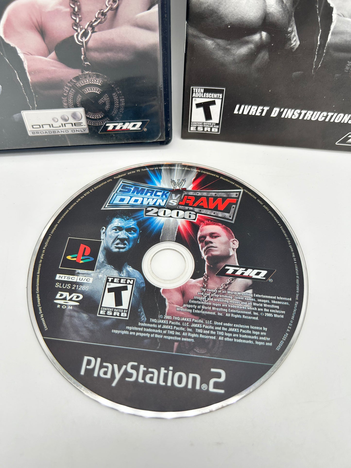 SONY PLAYSTATiON 2 [PS2] | WWE SMACKDOWN VS RAW 2006