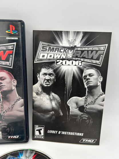 SONY PLAYSTATiON 2 [PS2] | WWE SMACKDOWN VS RAW 2006