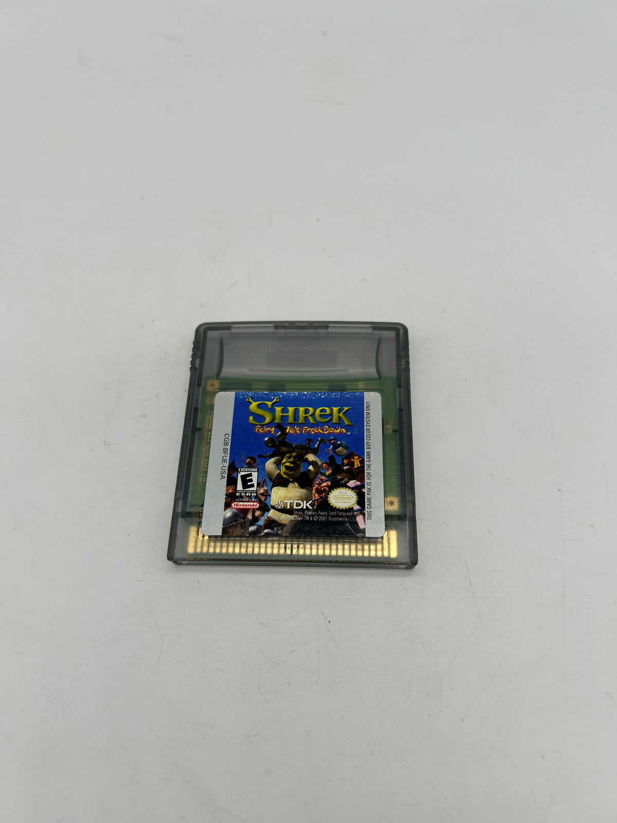 PiXEL-RETRO.COM : GAME BOY GAMEBOY COLOR (GBC) GAME NTSC SHREK FAIRY TALE FREAKDOWN