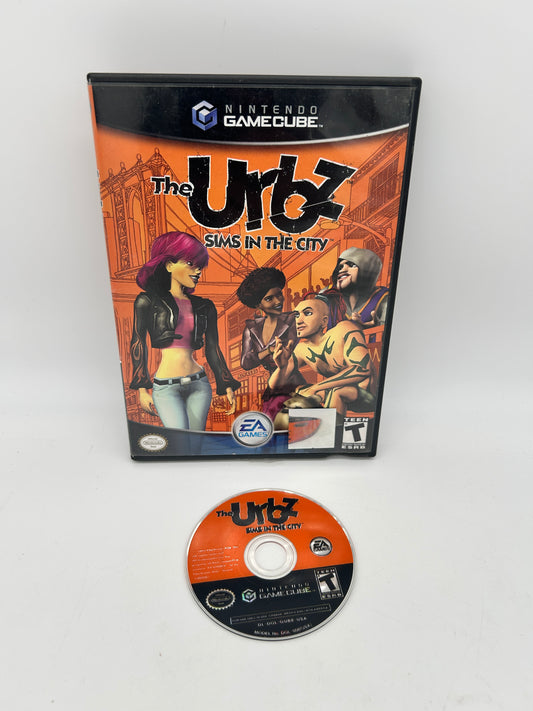 PiXEL-RETRO.COM : NINTENDO GAMECUBE THE URBZ SIMS IN THE CITY COMPLETE GAME BOX MANUAL NTSC