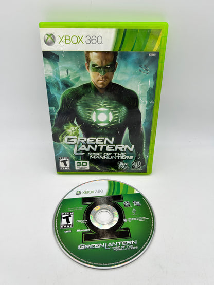 PiXEL-RETRO.COM : MICROSOFT XBOX 360 COMPLETE CIB BOX MANUAL GAME NTSC GREEN LANTERN RISE OF THE MANHUNTERS
