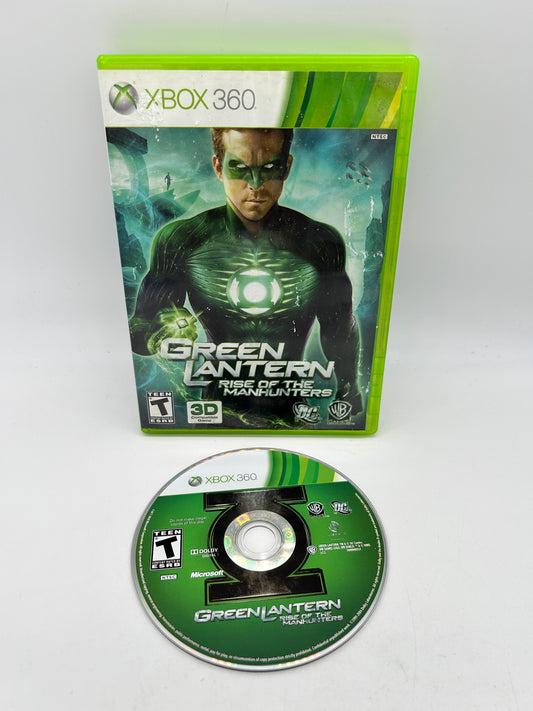 PiXEL-RETRO.COM : MICROSOFT XBOX 360 COMPLETE CIB BOX MANUAL GAME NTSC GREEN LANTERN RISE OF THE MANHUNTERS