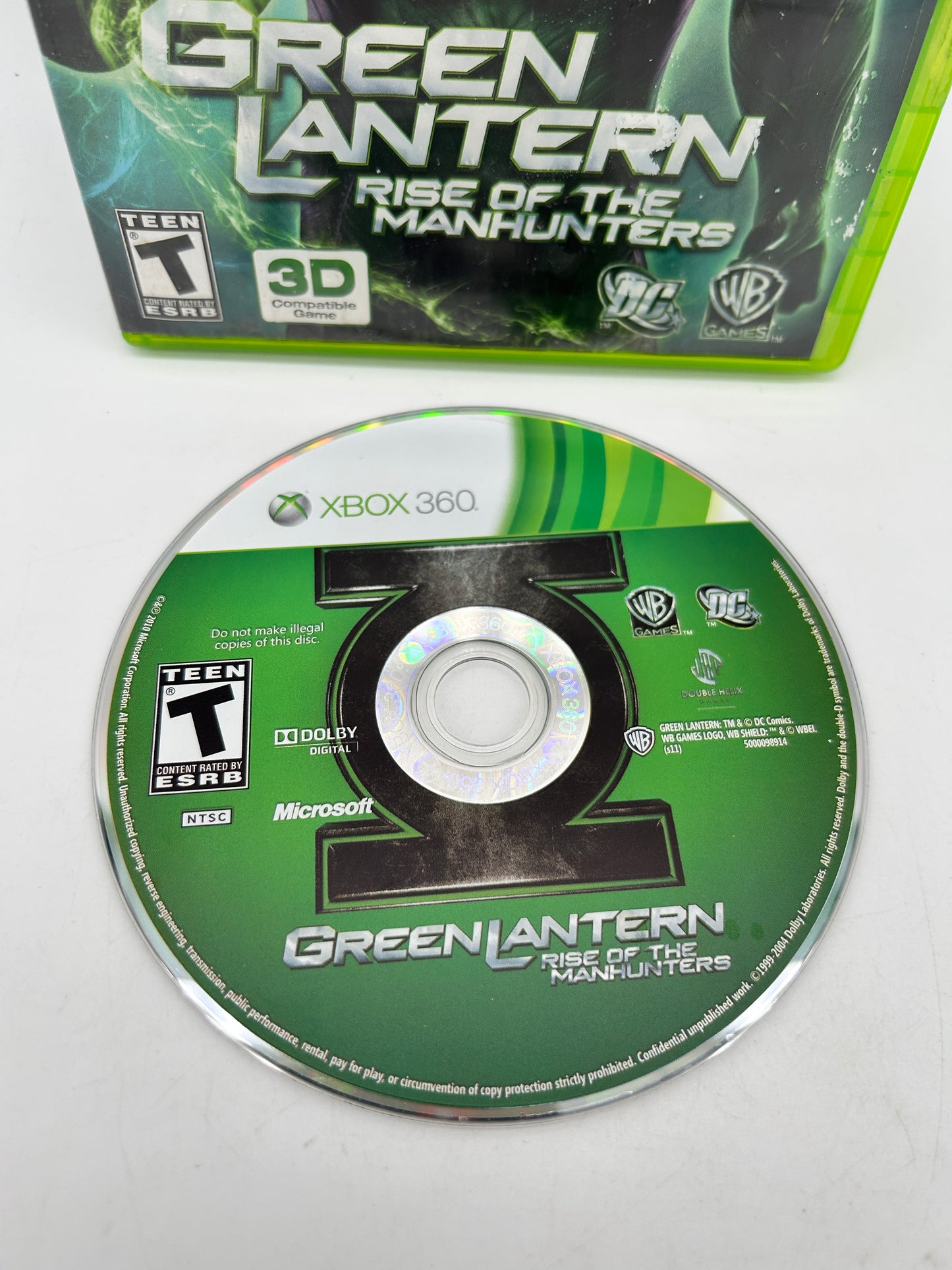 Microsoft XBOX 360 | GREEN LANTERN RiSE OF THE MANHUNTERS