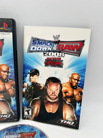 SONY PLAYSTATiON 2 [PS2] | WWE SMACKDOWN VS RAW 2008