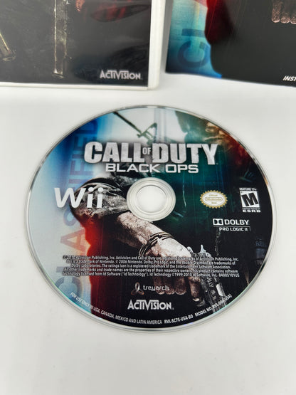 NiNTENDO Wii | CALL OF DUTY BLACK OPS