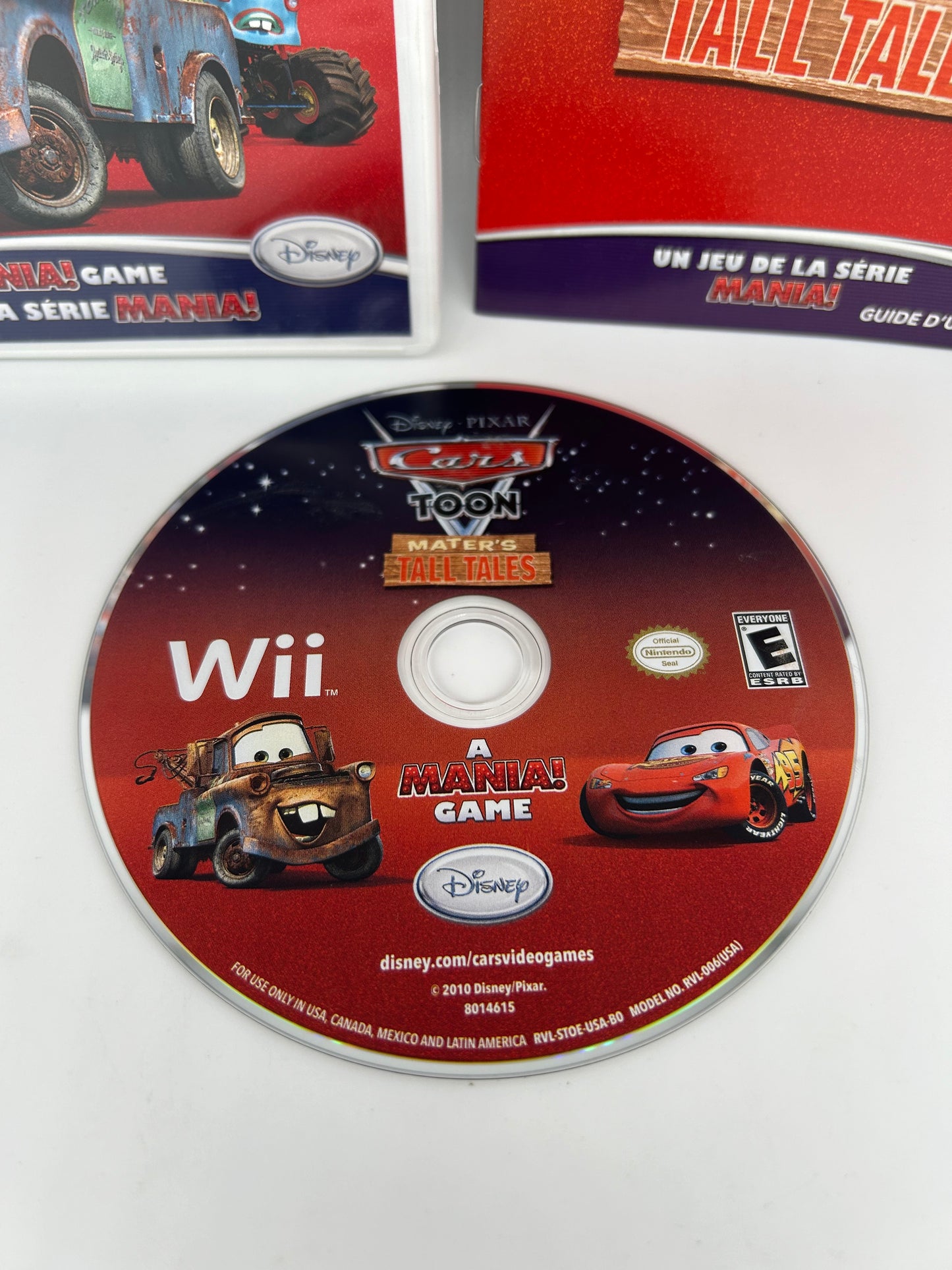 NiNTENDO Wii | CARS TOON MATERS TALL TALES