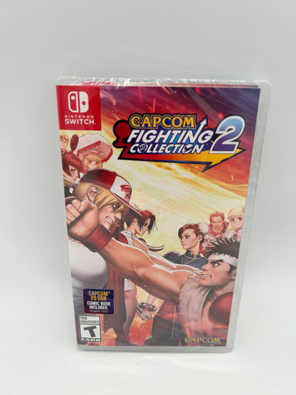 PiXEL-RETRO.COM : NINTENDO SWITCH NEW SEALED IN BOX COMPLETE MANUAL GAME NTSC CAPCOM FIGHTING COLLECTION 2