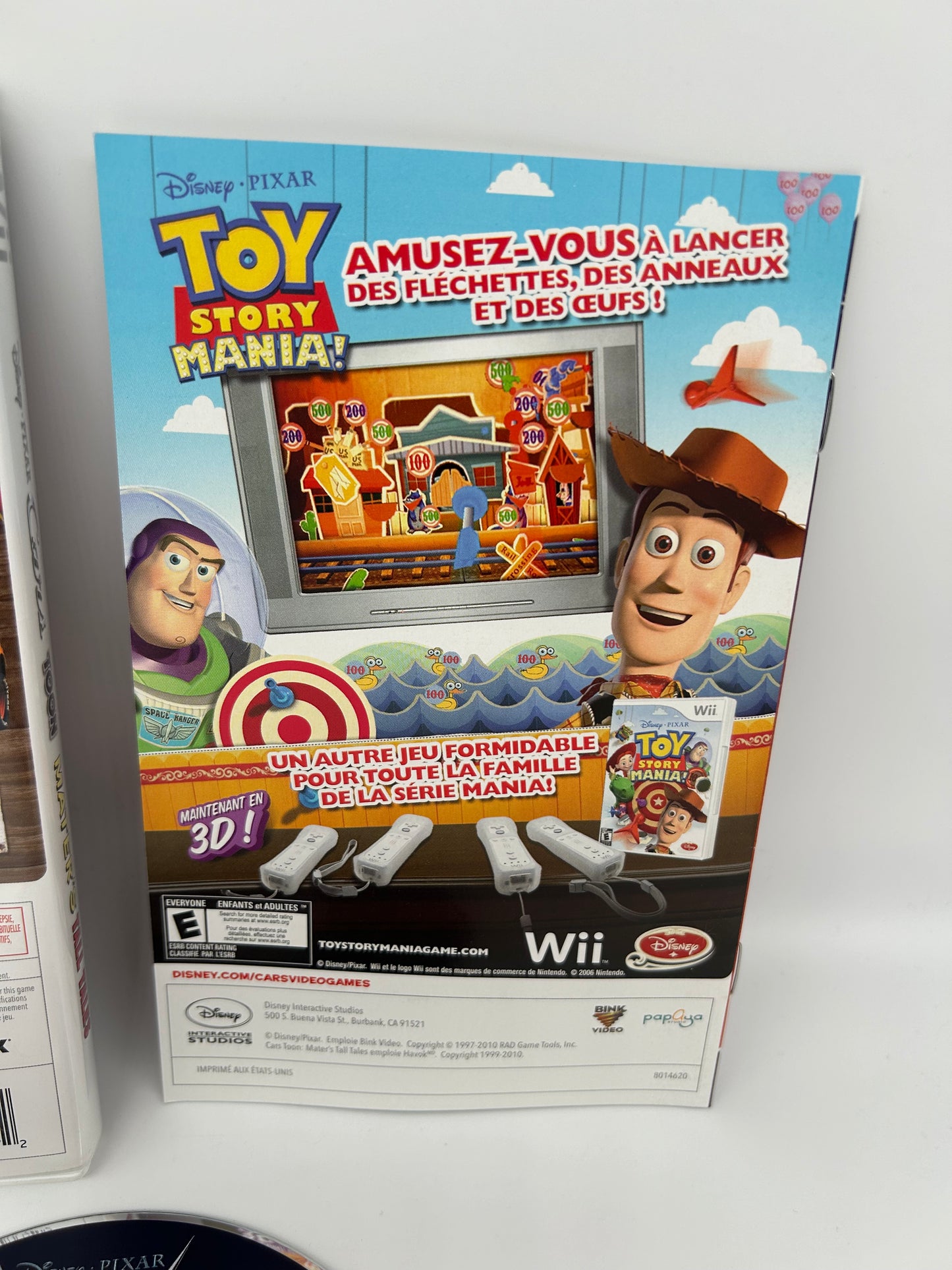 NiNTENDO Wii | CARS TOON MATERS TALL TALES