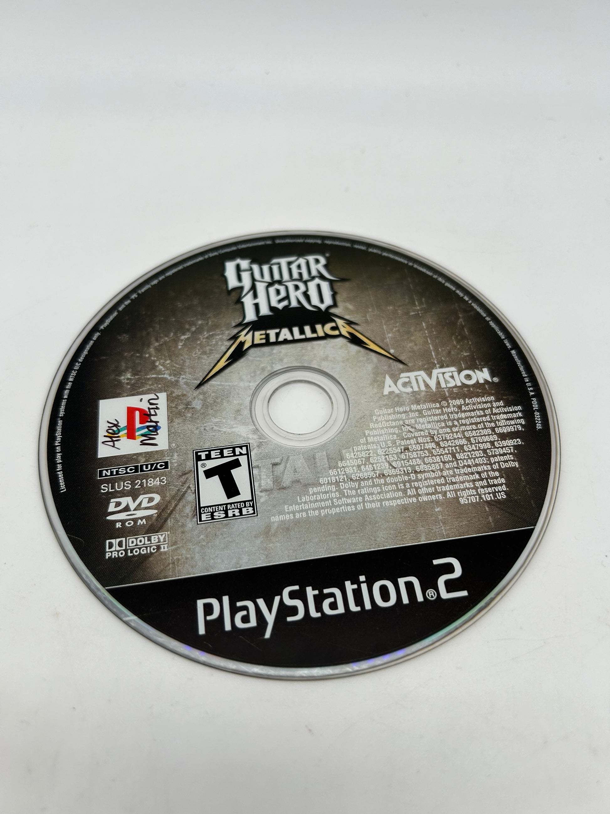 PiXEL-RETRO.COM : SONY PLAYSTATION 2 (PS2) COMPLET CIB BOX MANUAL GAME NTSC GUITAR HERO METALLICA
