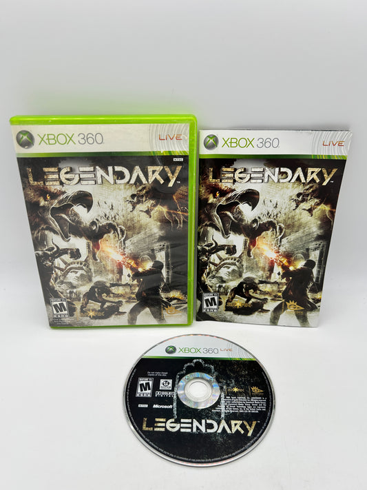PiXEL-RETRO.COM : MICROSOFT XBOX 360 COMPLETE CIB BOX MANUAL GAME NTSC LEGENDARY