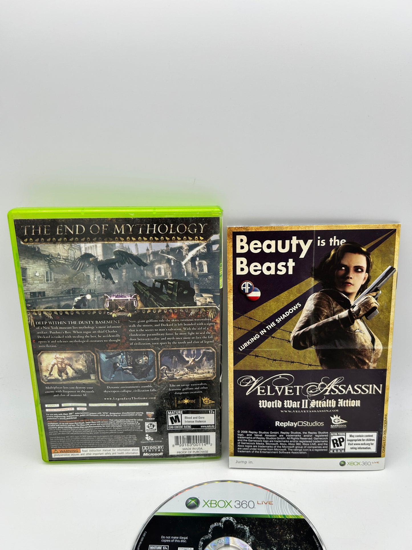MiCROSOFT XBOX 360 | LEGENDARY