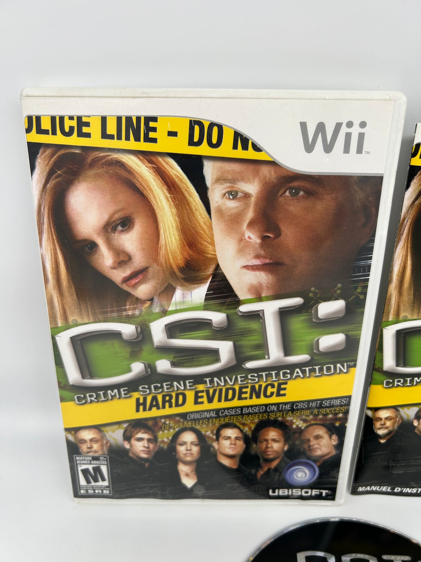 NiNTENDO Wii | CSi CRiME SCENE iNVESTiGATiON HARD EViDENCE