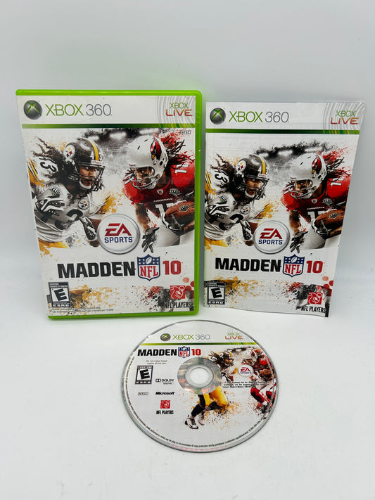 PiXEL-RETRO.COM : MICROSOFT XBOX 360 COMPLETE CIB BOX MANUAL GAME NTSC MADDEN NFL 10