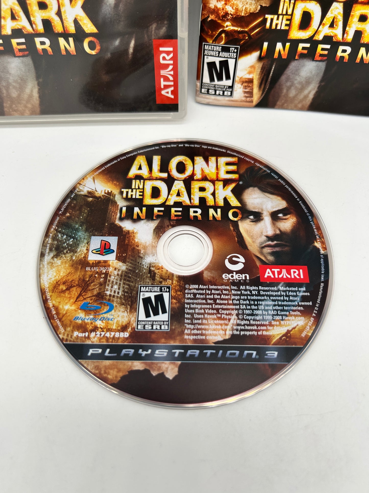 SONY PLAYSTATiON 3 [PS3] | ALONE iN THE DARK iNFERNO