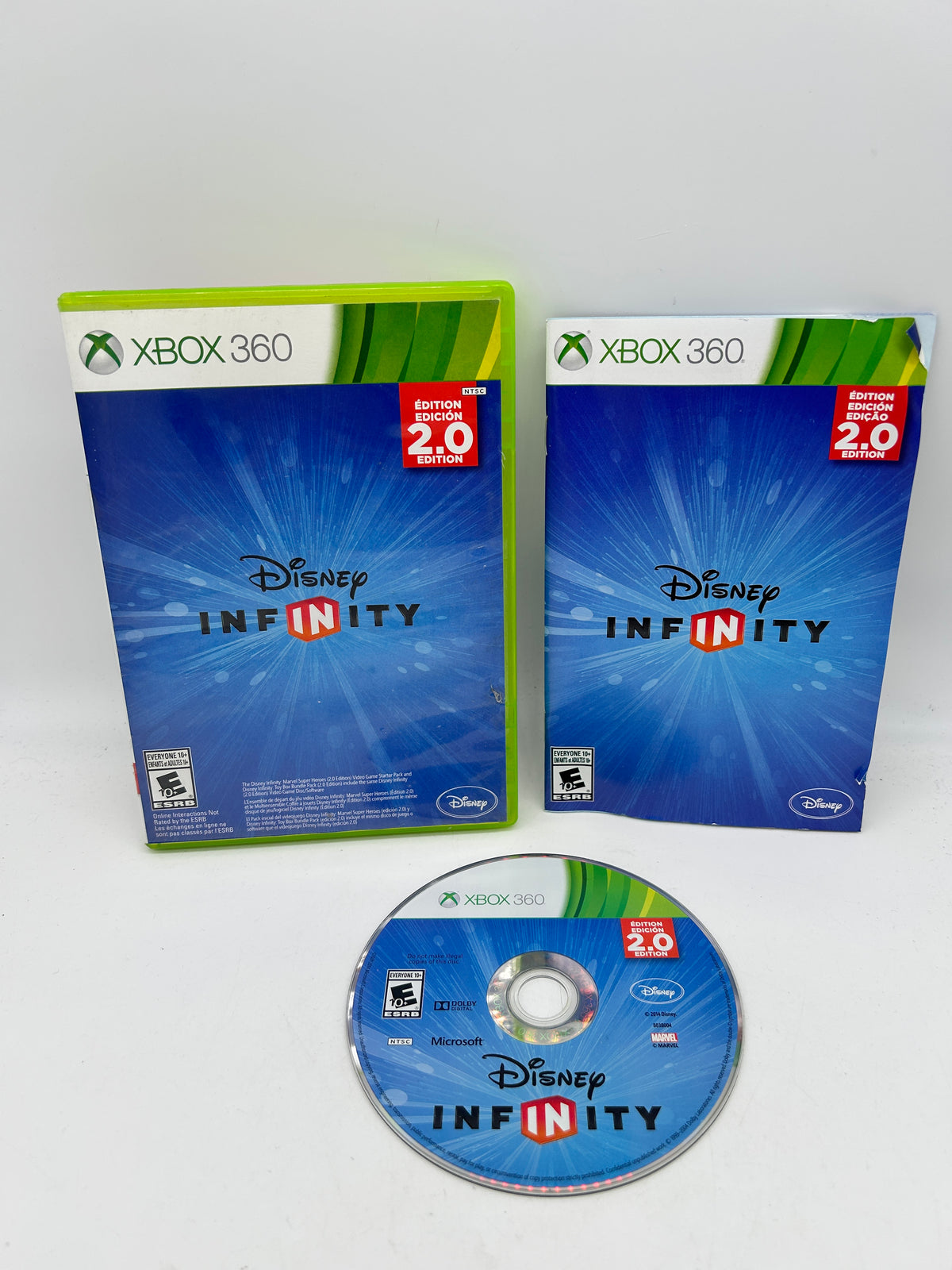 PiXEL-RETRO.COM : MICROSOFT XBOX 360 COMPLETE CIB BOX MANUAL GAME NTSC DISNEY INFINITY 2.0