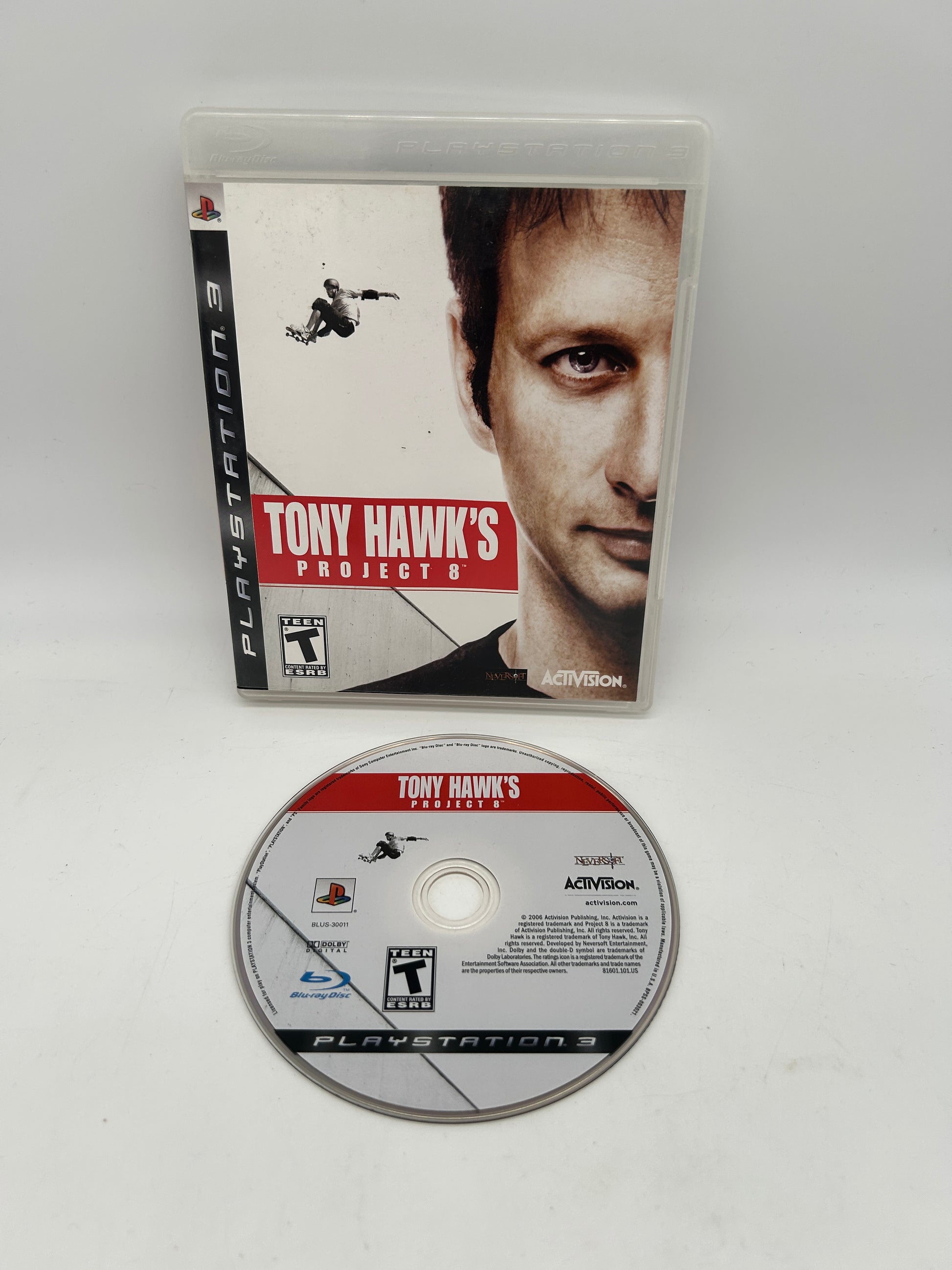 PiXEL-RETRO.COM : SONY PLAYSTATION 3 (PS3) COMPLET CIB BOX MANUAL GAME NTSC TONY HAWK'S PROJECT 8