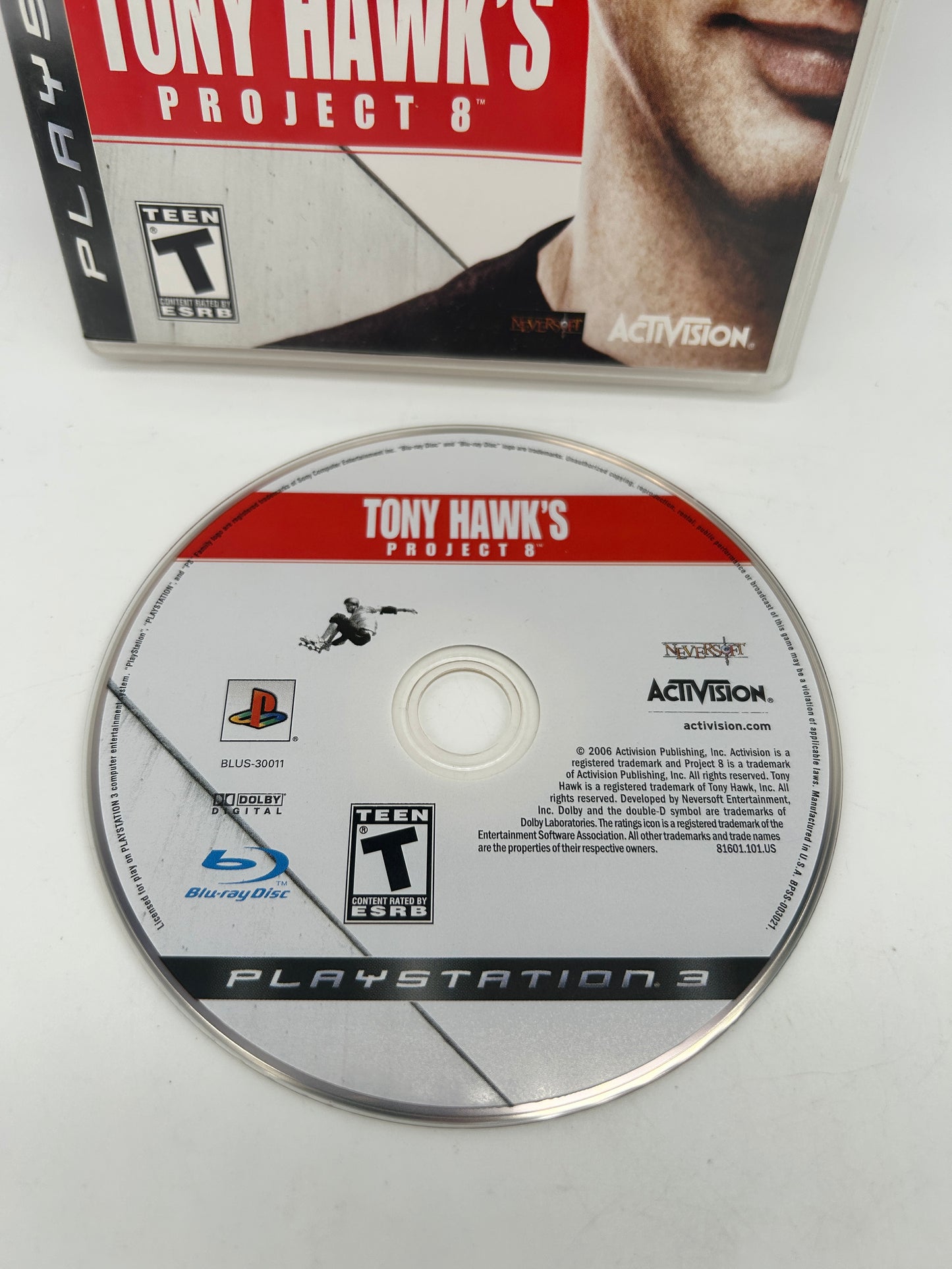 SONY PLAYSTATiON 3 [PS3] | TONY HAWKS PROJECT 8