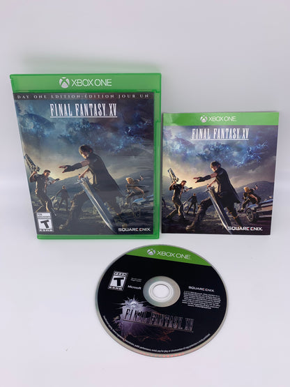 PiXEL-RETRO.COM : MICROSOFT XBOX ONE COMPLETE CIB BOX MANUAL GAME NTSC FINAL FANTASY XV 15