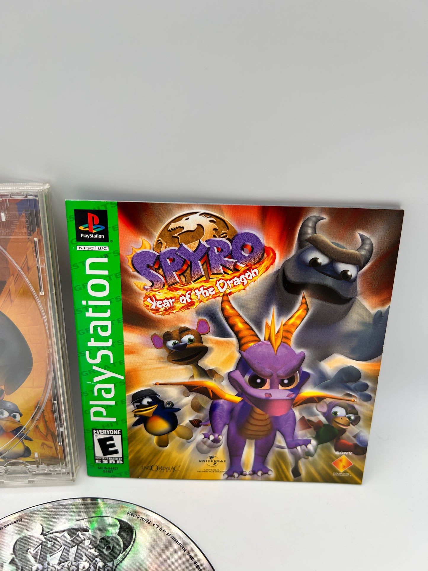 SONY PLAYSTATiON [PS1] | SPYRO YEAR OF THE DRAGON | GREATEST HiTS
