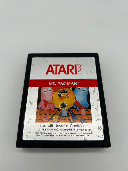 PiXEL-RETRO.COM : ATARI 2600 MS PAC-MAN GAME NTSC