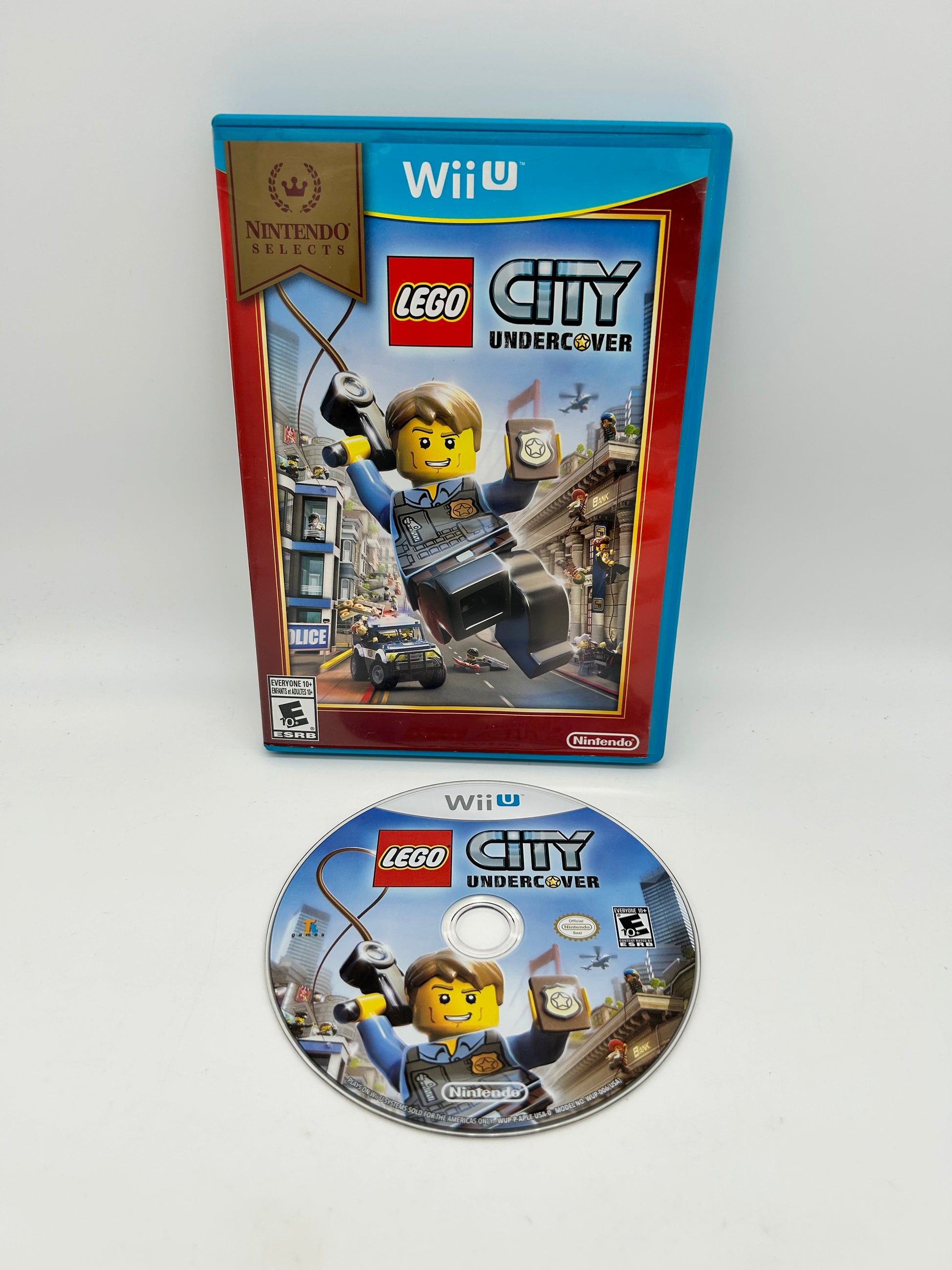 PiXEL-RETRO.COM : NINTENDO WII U COMPLET CIB BOX MANUAL GAME NTSC LEGO CITY UNDERCOVER