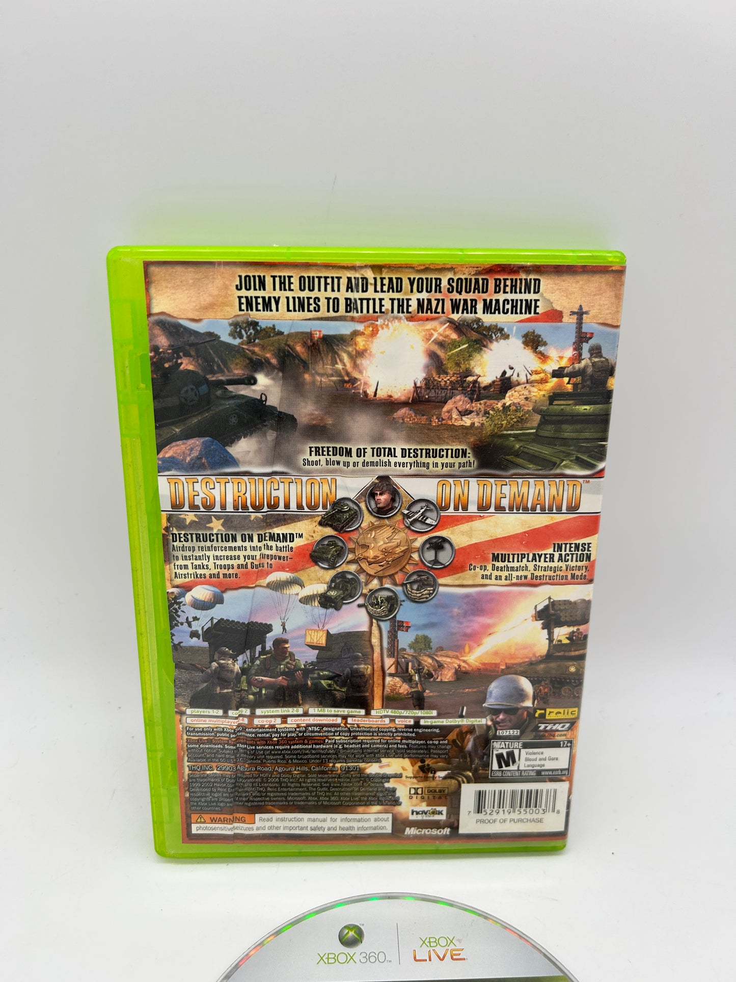 MiCROSOFT XBOX 360 | THE OUTFiT