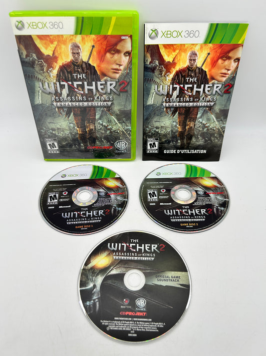 PiXEL-RETRO.COM : MICROSOFT XBOX 360 COMPLETE CIB BOX MANUAL GAME NTSC THE WITCHER 2 ASSASSINS OF KINGS