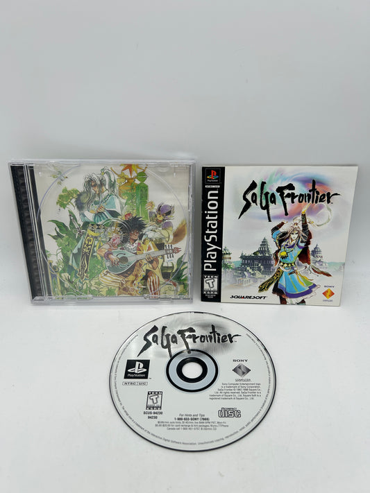 PiXEL-RETRO.COM : SONY PLAYSTATION (PS1) COMPLETE CIB BOX MANUAL GAME NTSC SAGA FRONTIER