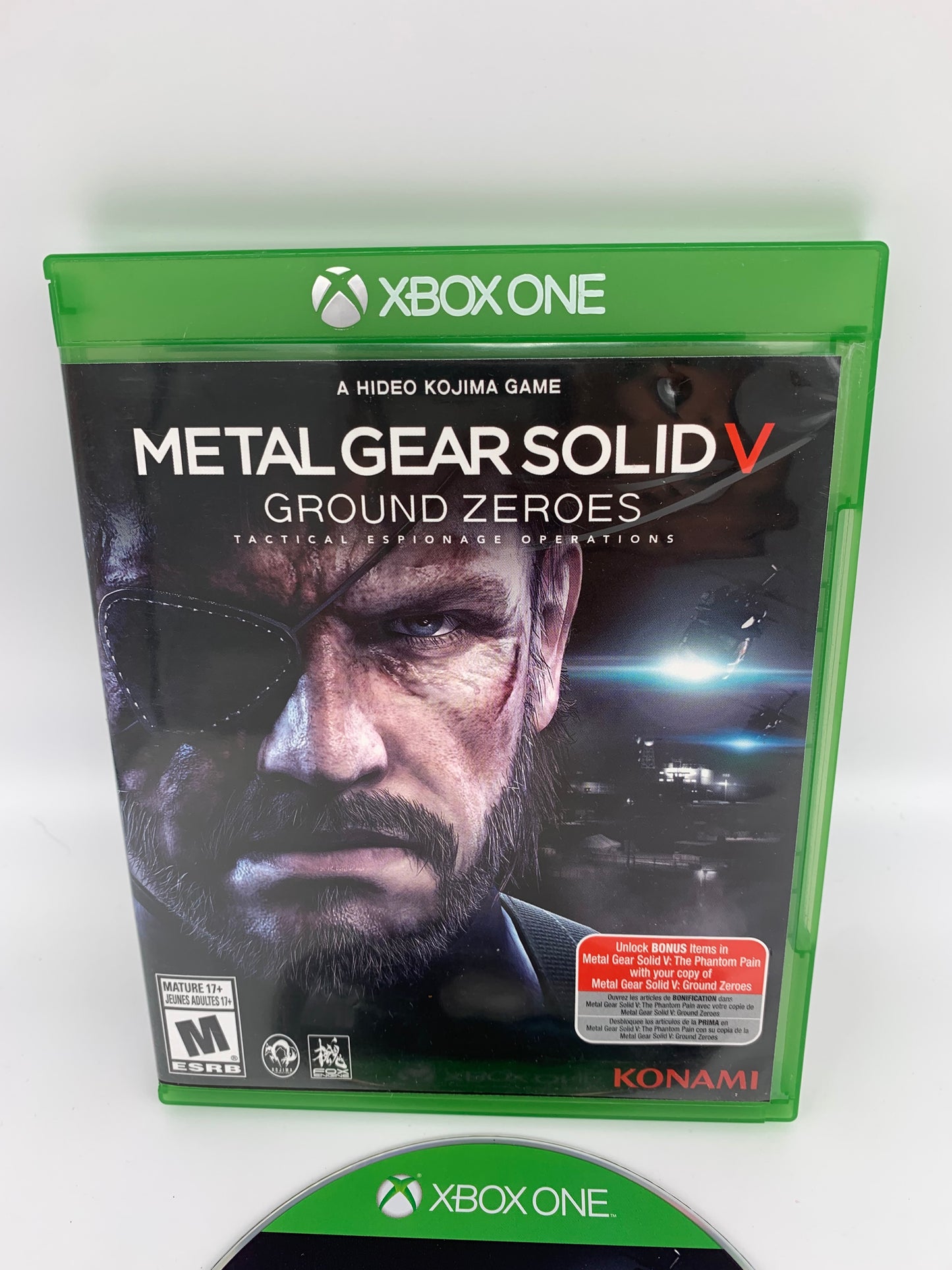 MiCROSOFT XBOX ONE | METAL GEAR SOLiD V GROUND ZEROES