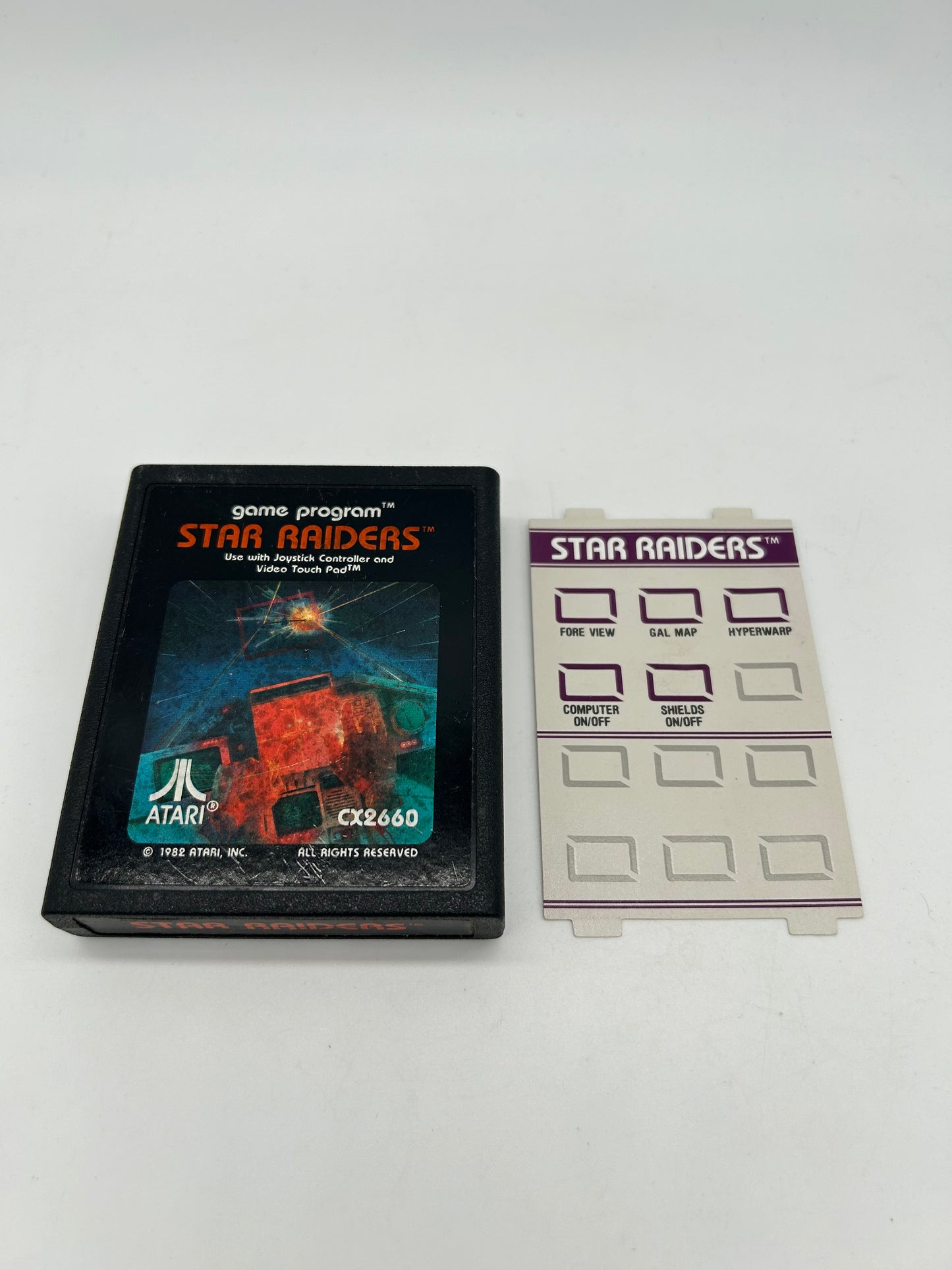 PiXEL-RETRO.COM : ATARI 2600 YARS' REVENGE GAME NTSC STAR RAIDERS