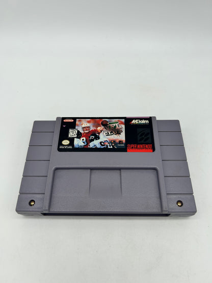 PiXEL-RETRO.COM : SUPER NINTENDO NES (SNES) GAME NTSC NFL QUATERBACK CLUB 96