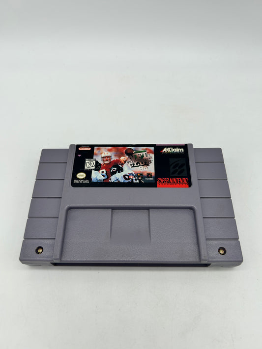 PiXEL-RETRO.COM : SUPER NINTENDO NES (SNES) GAME NTSC NFL QUATERBACK CLUB 96